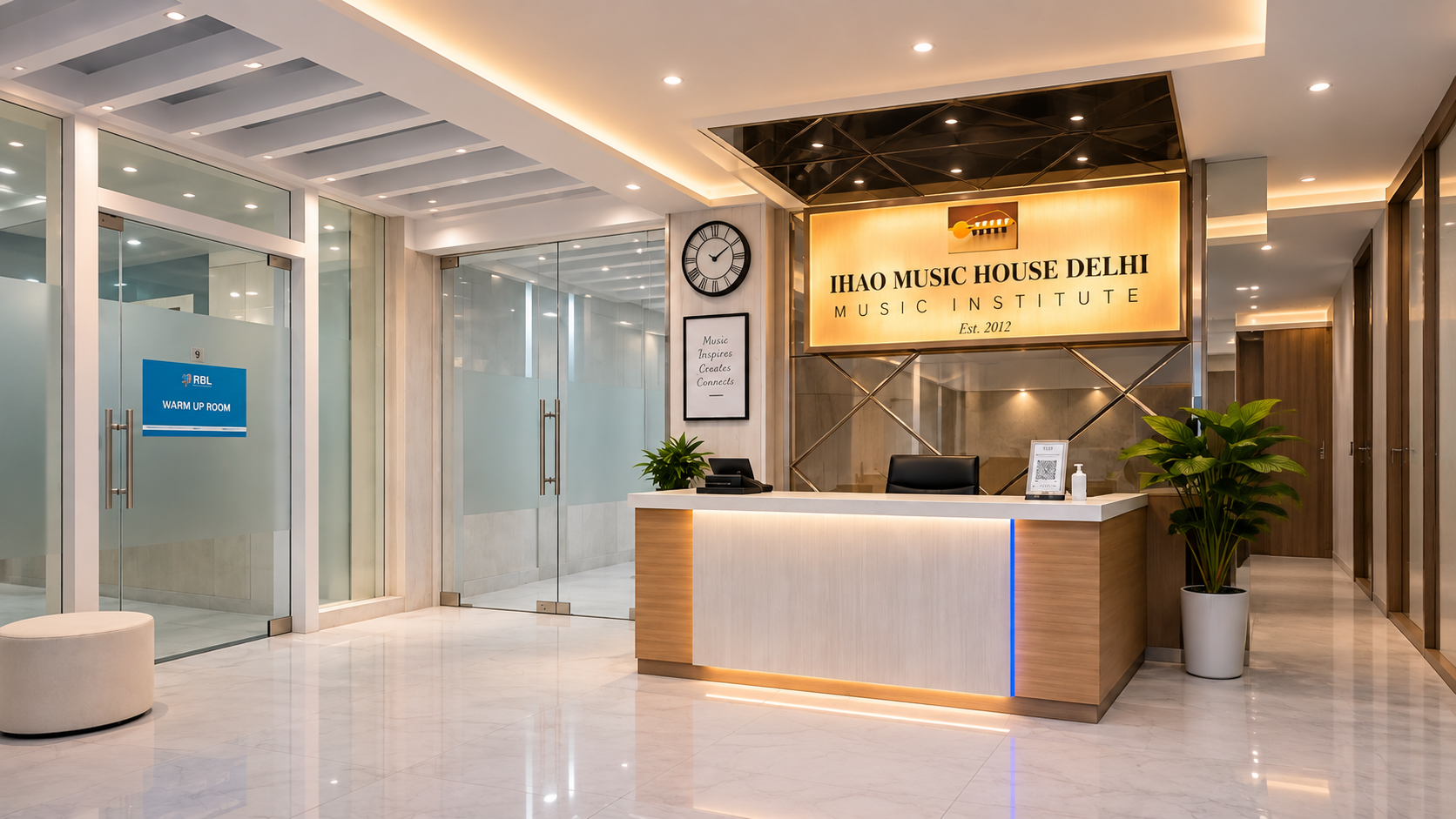 Ihao Music House Delhi reception